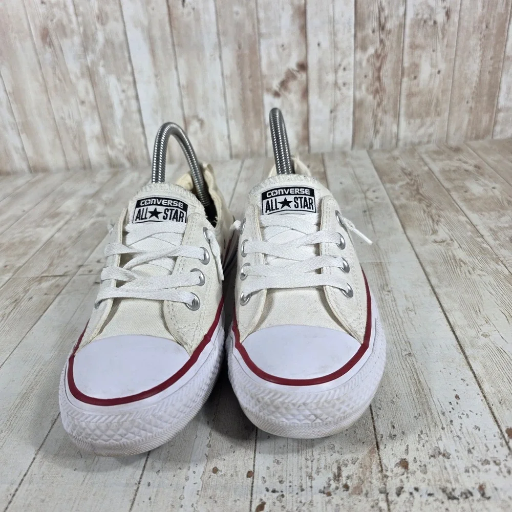 Converse Chuck Taylor All Star Shoreline Sneakers White Low Top Women's Size‎ 7